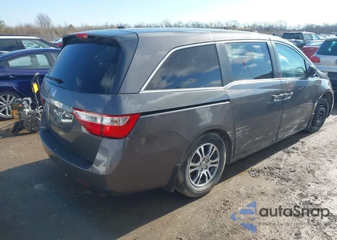 2012 Honda Odyssey Ex-L z USA, uszkodzony, nr VIN 5FNRL5H60CB023353